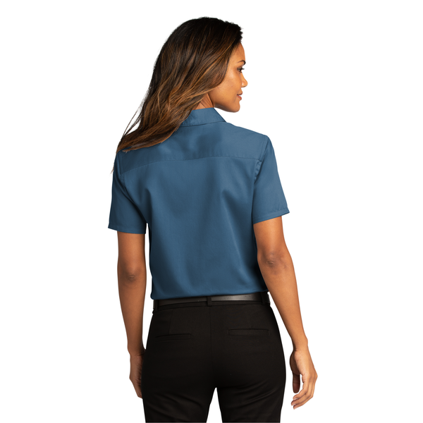 Port Authority® Short Sleeve SuperPro™ React™ Twill Ladies' Shirt