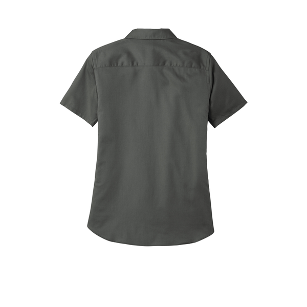 Port Authority® Short Sleeve SuperPro™ React™ Twill Ladies' Shirt
