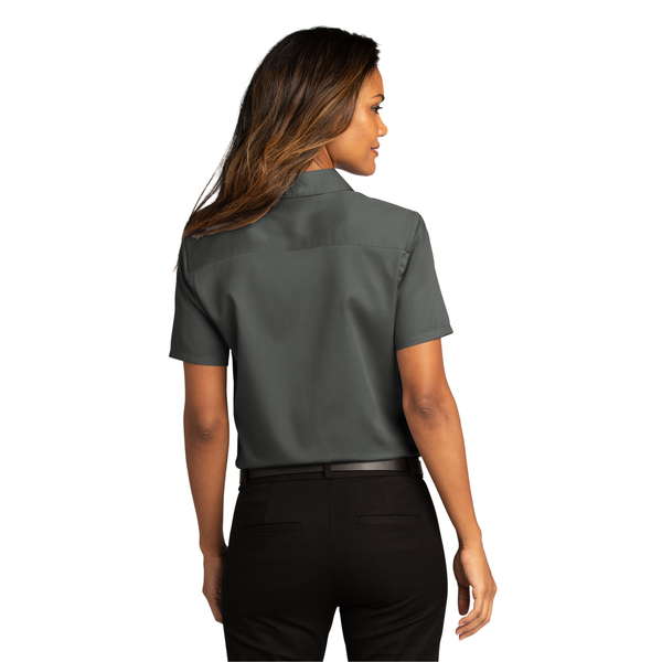Port Authority® Short Sleeve SuperPro™ React™ Twill Ladies' Shirt