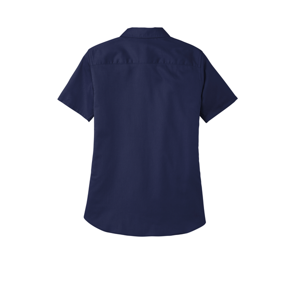 Port Authority® Short Sleeve SuperPro™ React™ Twill Ladies' Shirt