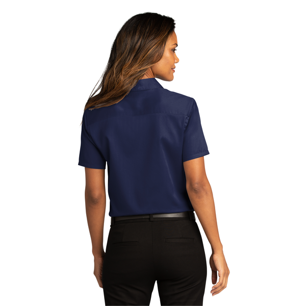 Port Authority® Short Sleeve SuperPro™ React™ Twill Ladies' Shirt