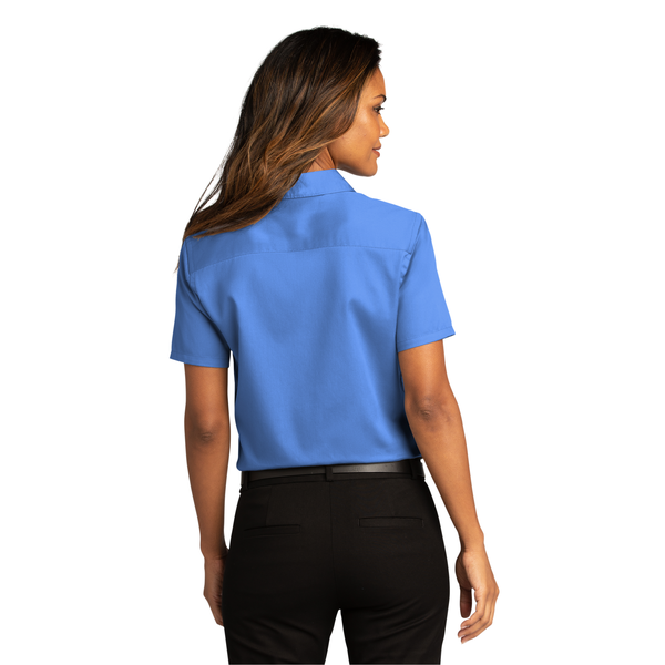 Port Authority® Short Sleeve SuperPro™ React™ Twill Ladies' Shirt