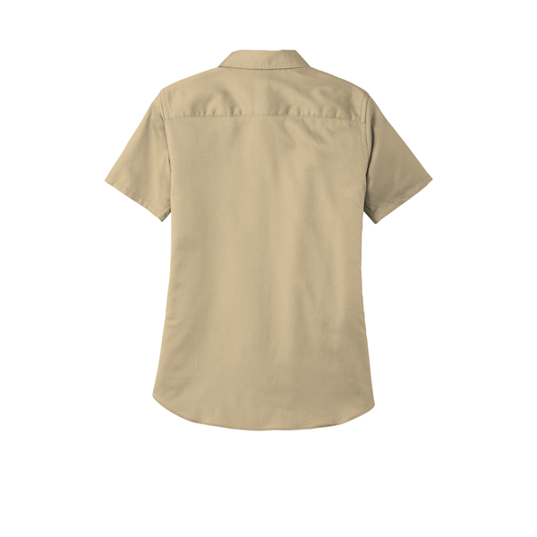 Port Authority® Short Sleeve SuperPro™ React™ Twill Ladies' Shirt
