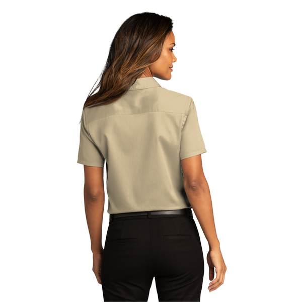 Port Authority® Short Sleeve SuperPro™ React™ Twill Ladies' Shirt