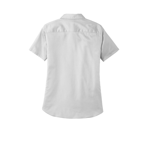 Port Authority® Short Sleeve SuperPro™ React™ Twill Ladies' Shirt
