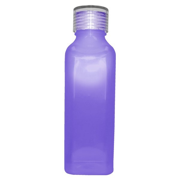 Classic Edge Sport Bottle w/ Lid, Full Color Imprint, 24oz.