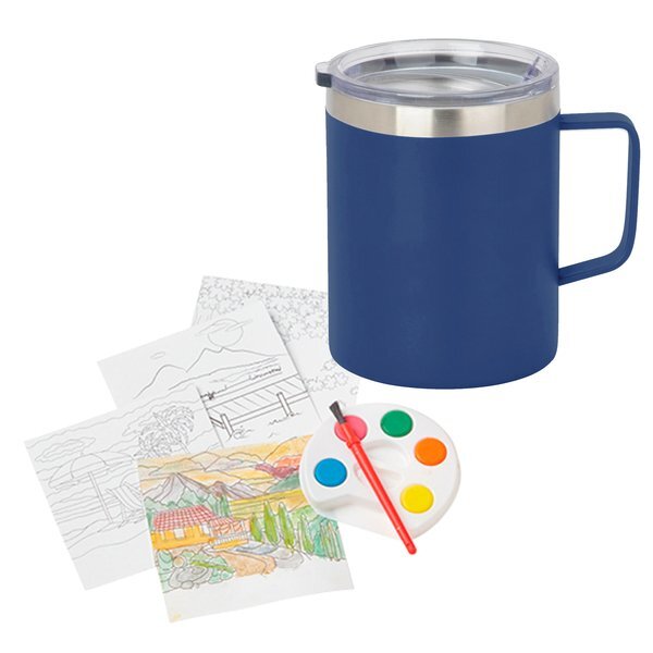 Adult Paint Set & Coffee Mug Combo, 12oz.