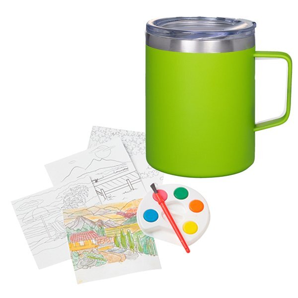 Adult Paint Set & Coffee Mug Combo, 12oz.