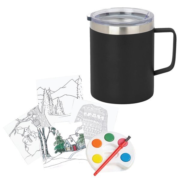 Holiday Adult Paint Set & Coffee Mug Combo, 12oz.
