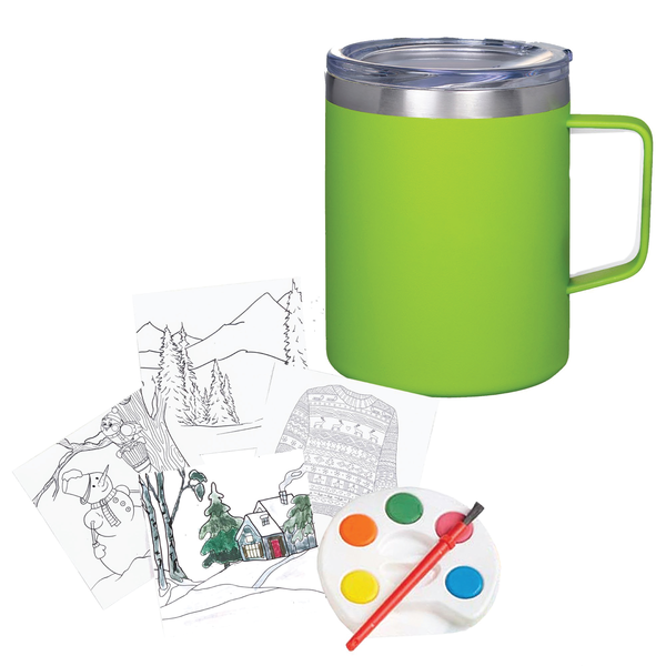 Holiday Adult Paint Set & Coffee Mug Combo, 12oz.