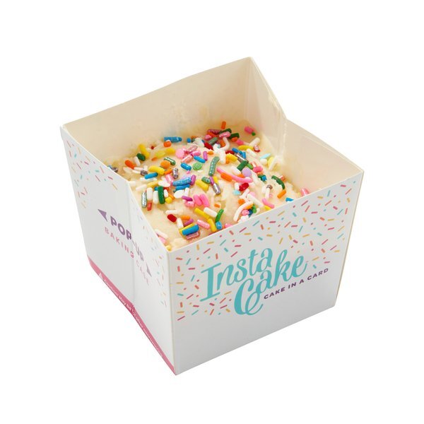 InstaCake Appreciation Cake in a Greeting Card