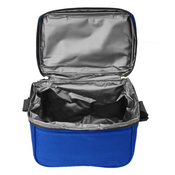 Dual Compartment 6-Can Polyester Cooler