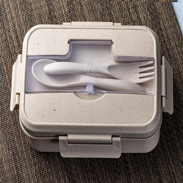 Wheat Straw Lunch Box Set