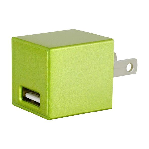 Metallic USB Wall Charger, UL Listed