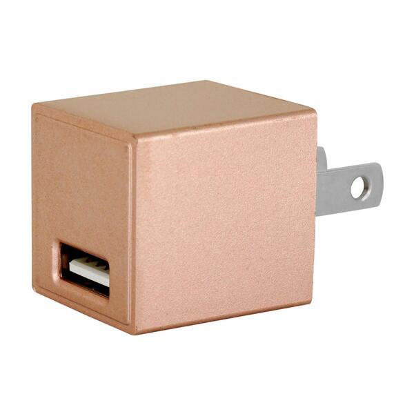 Metallic USB Wall Charger, UL Listed