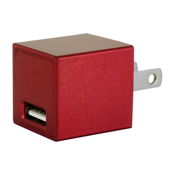 Metallic USB Wall Charger, UL Listed