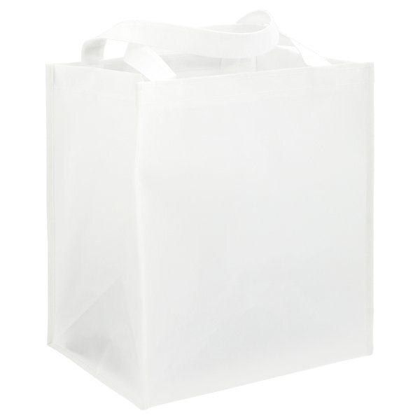 Double Laminated Wipeable Non-Woven Grocery Tote
