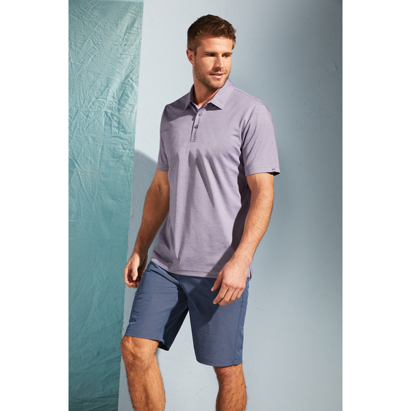 TravisMathew® Oceanside Cotton/Poly Heather Men's Polo