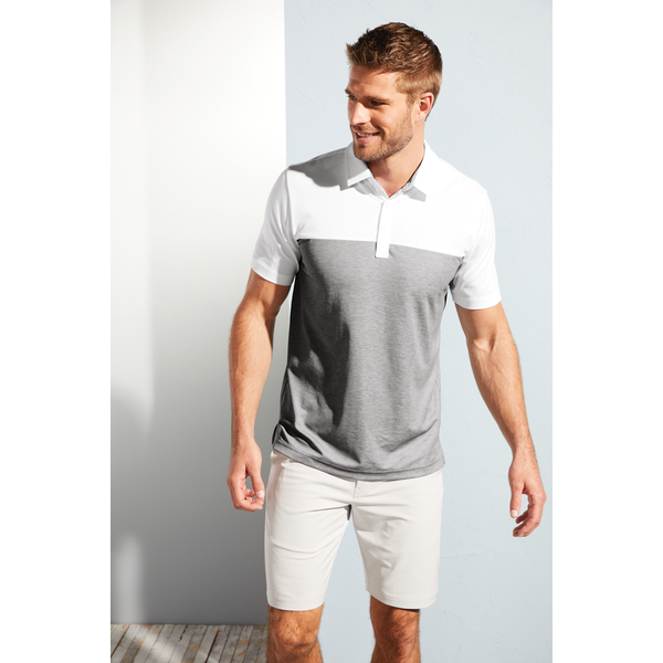 TravisMathew® Oceanside Cotton/Poly Blocked Men's Polo