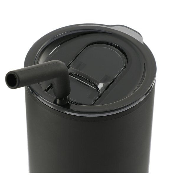 Lagom Travel Tumbler w/ Stainless Steel Straw, 16 oz.