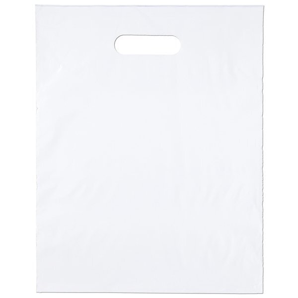Oxo-Biodegradable Die Cut Bag, 12" x 15"