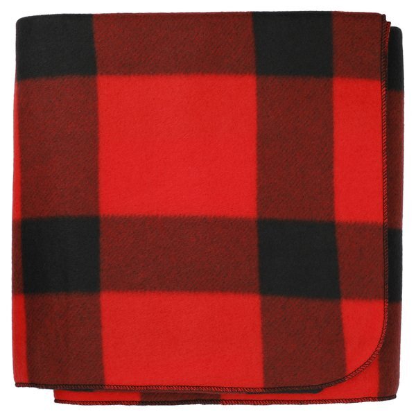 Buffalo Plaid Fleece Blanket, 50" x 60"