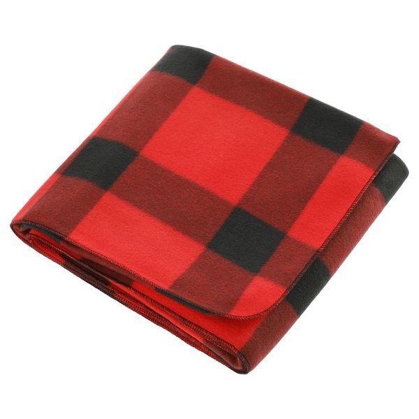 Buffalo Plaid Fleece Blanket, 50" x 60"