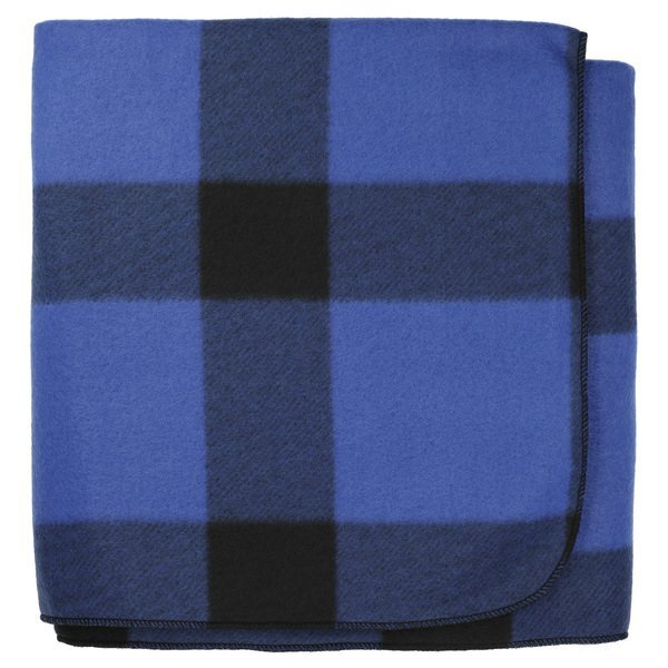 Buffalo Plaid Fleece Blanket, 50" x 60"