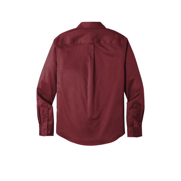 Port Authority® Long Sleeve SuperPro™ React™ Twill Men's Shirt