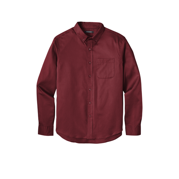 Port Authority® Long Sleeve SuperPro™ React™ Twill Men's Shirt