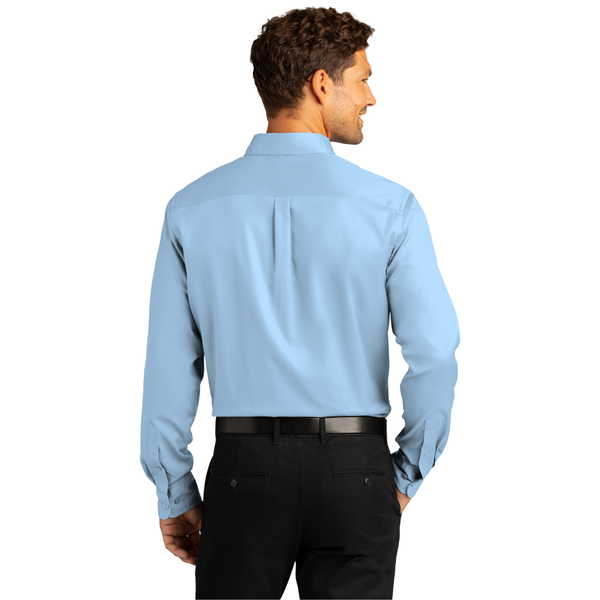 Port Authority® Long Sleeve SuperPro™ React™ Twill Men's Shirt