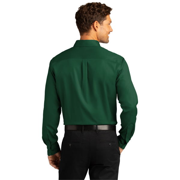 Port Authority® Long Sleeve SuperPro™ React™ Twill Men's Shirt