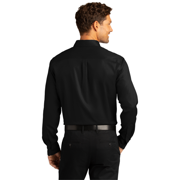 Port Authority® Long Sleeve SuperPro™ React™ Twill Men's Shirt