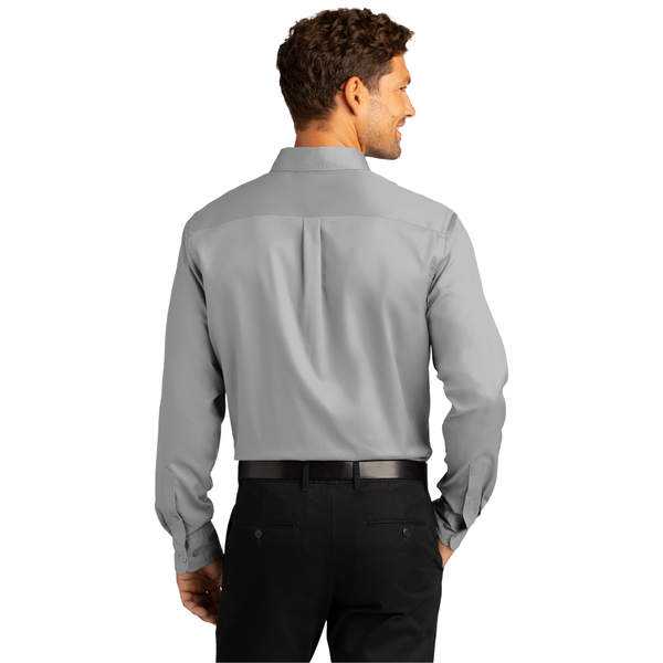 Port Authority® Long Sleeve SuperPro™ React™ Twill Men's Shirt