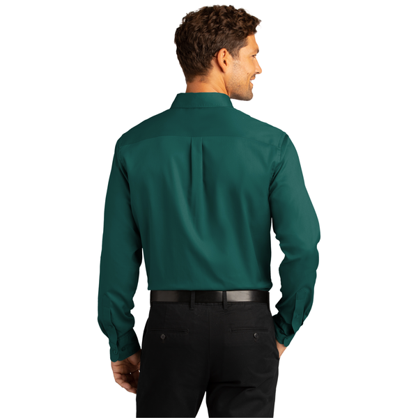 Port Authority® Long Sleeve SuperPro™ React™ Twill Men's Shirt