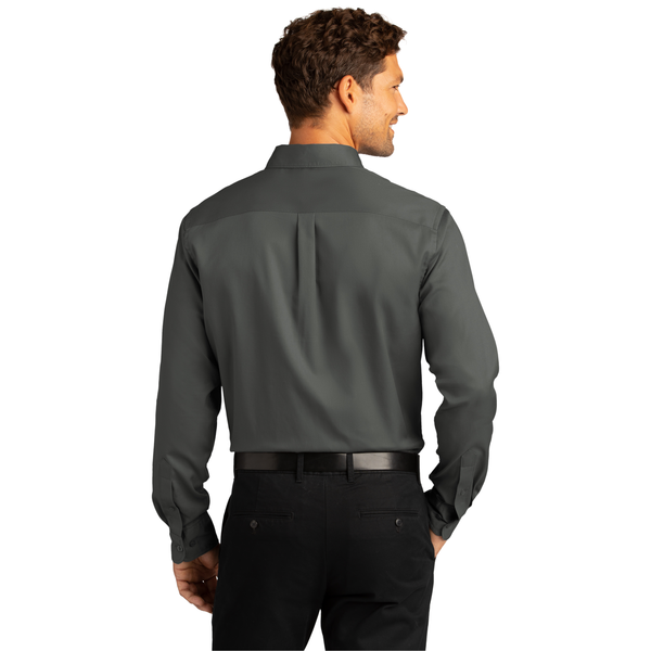 Port Authority® Long Sleeve SuperPro™ React™ Twill Men's Shirt