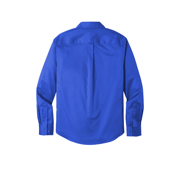 Port Authority® Long Sleeve SuperPro™ React™ Twill Men's Shirt