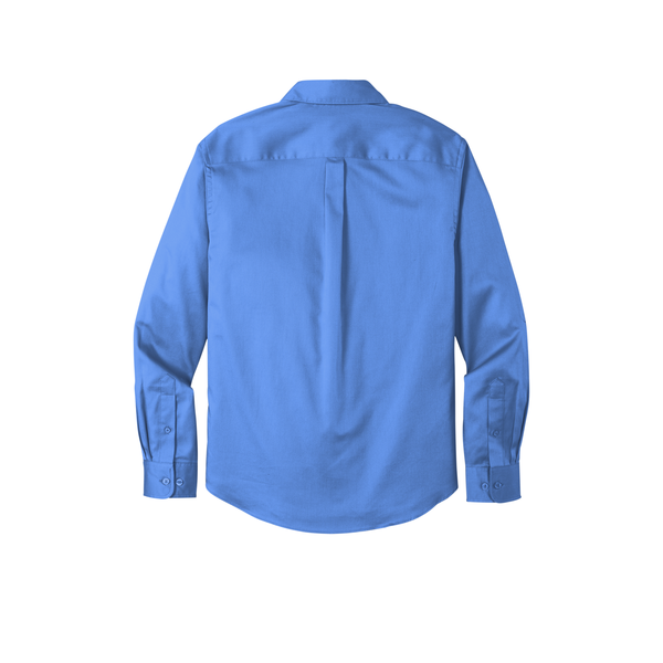 Port Authority® Long Sleeve SuperPro™ React™ Twill Men's Shirt