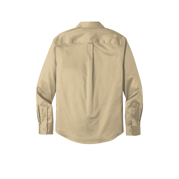 Port Authority® Long Sleeve SuperPro™ React™ Twill Men's Shirt