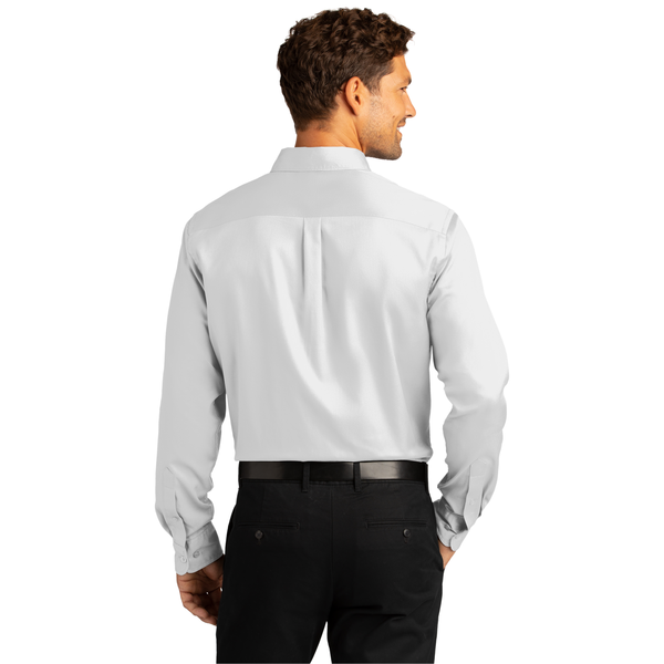 Port Authority® Long Sleeve SuperPro™ React™ Twill Men's Shirt