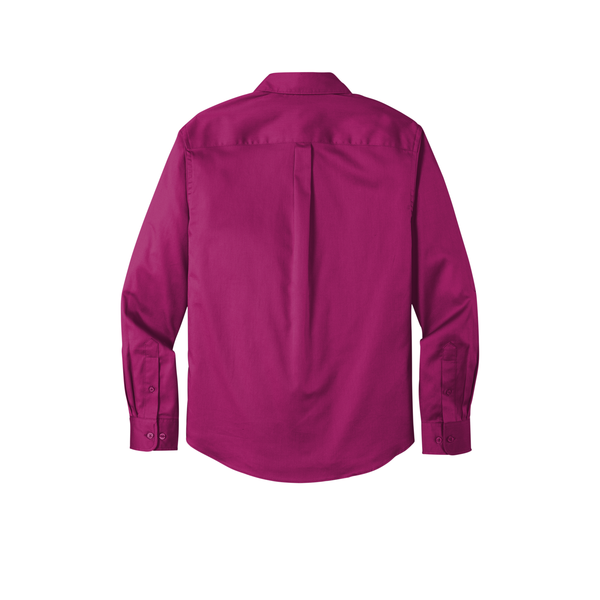 Port Authority® Long Sleeve SuperPro™ React™ Twill Men's Shirt