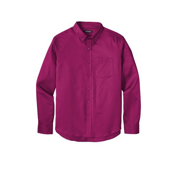 Port Authority® Long Sleeve SuperPro™ React™ Twill Men's Shirt