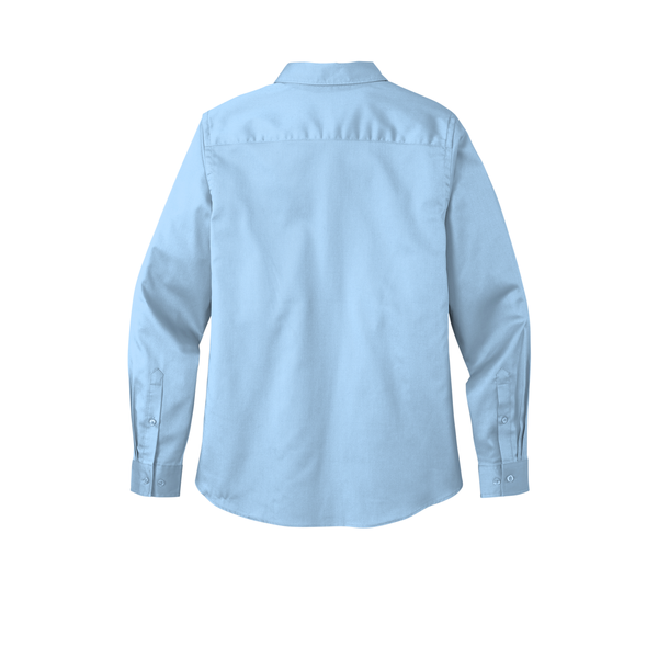 Port Authority® Long Sleeve SuperPro™ React™ Twill Ladies' Shirt