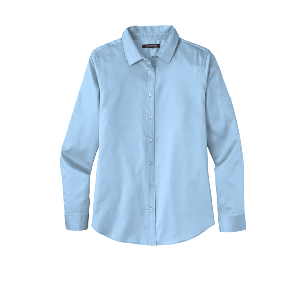 Port Authority® Long Sleeve SuperPro™ React™ Twill Ladies' Shirt