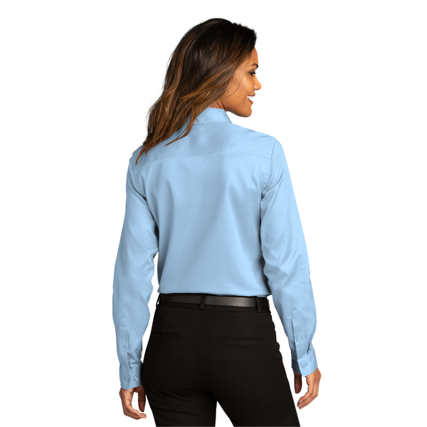Port Authority® Long Sleeve SuperPro™ React™ Twill Ladies' Shirt