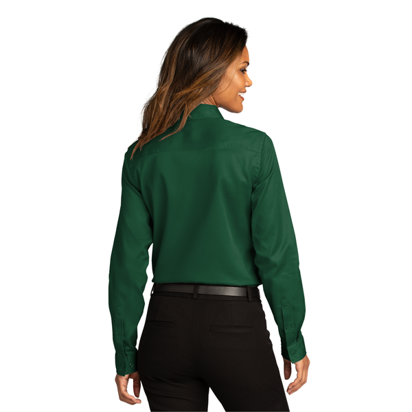 Port Authority® Long Sleeve SuperPro™ React™ Twill Ladies' Shirt