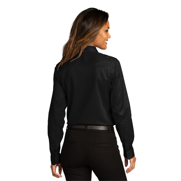 Port Authority® Long Sleeve SuperPro™ React™ Twill Ladies' Shirt