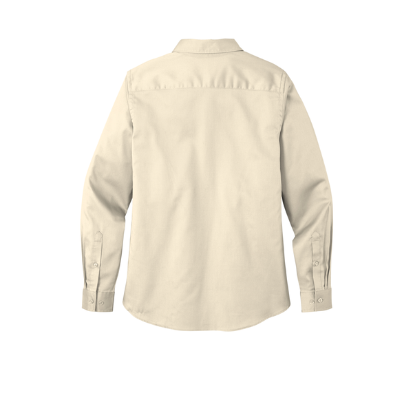 Port Authority® Long Sleeve SuperPro™ React™ Twill Ladies' Shirt