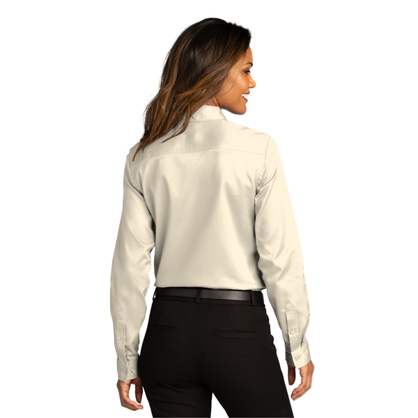 Port Authority® Long Sleeve SuperPro™ React™ Twill Ladies' Shirt