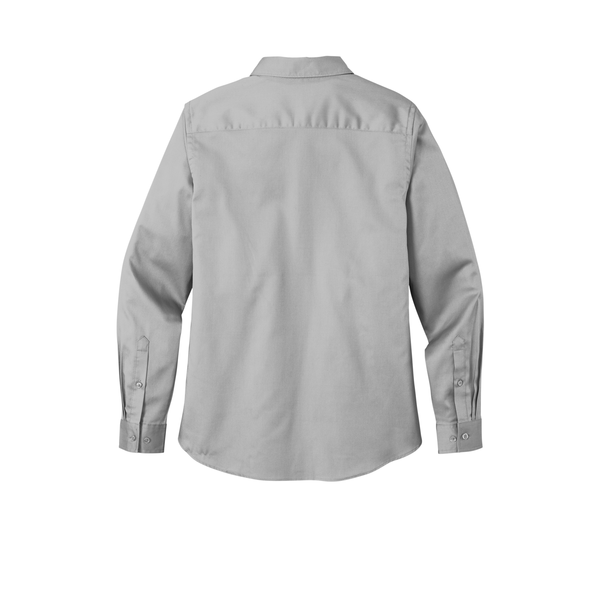 Port Authority® Long Sleeve SuperPro™ React™ Twill Ladies' Shirt